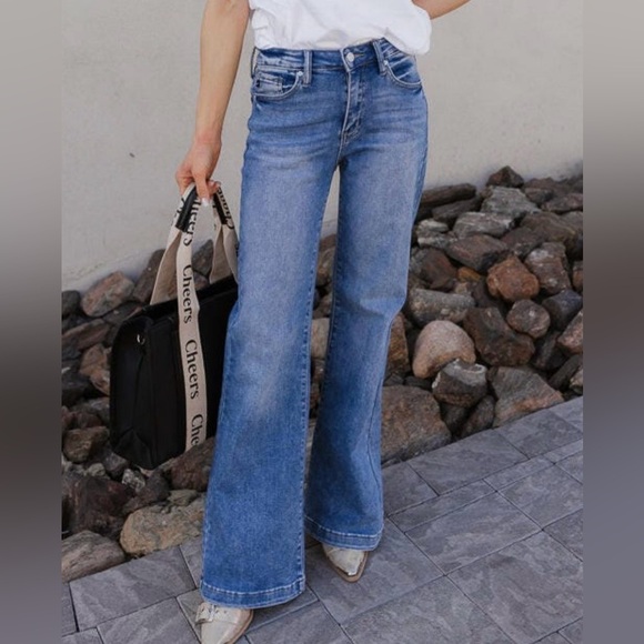 KanCan Denim - Kankan The It Jean wide leg Size 25 (3)